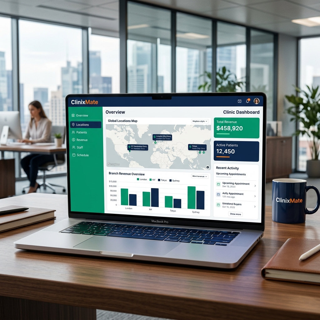 ClinixMate Multi-Branch Clinic Management System