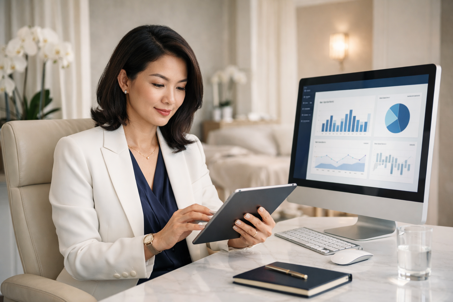 โปรแกรมบริหารคลินิกความงาม มีระบบแดชบอร์ดติดตามยอดขายและสต็อก